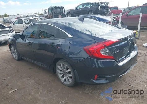 2018 Honda Civic Ex-T из США, поврежденный, VIN 19XFC1F31JE200502
